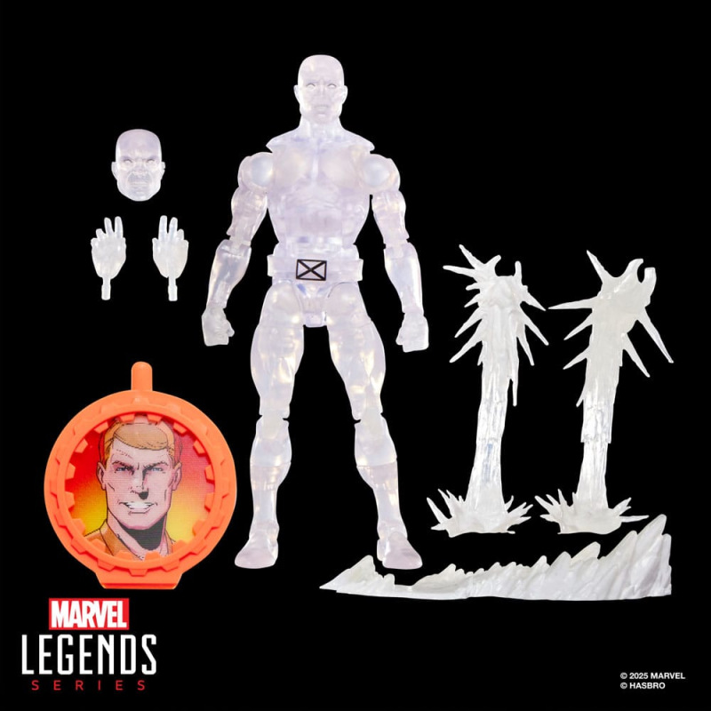 Secret Wars Marvel Legends Retro Action Figure Iceman 15 cm 9