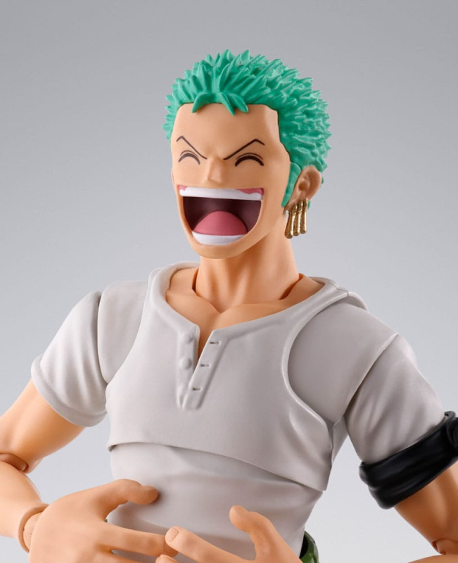 One Piece S.H.Figuarts Action Figure Roronoa Zoro Romance Dawn Ver. 15 cm 7