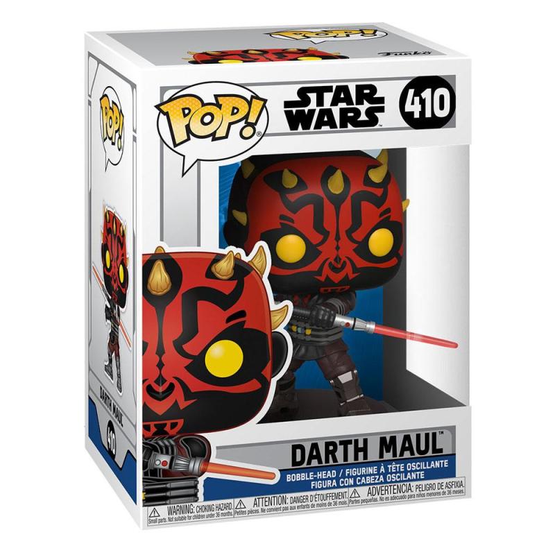 Star Wars: Clone Wars POP! Star Wars Vinyl Figure Darth Maul 9 cm 1