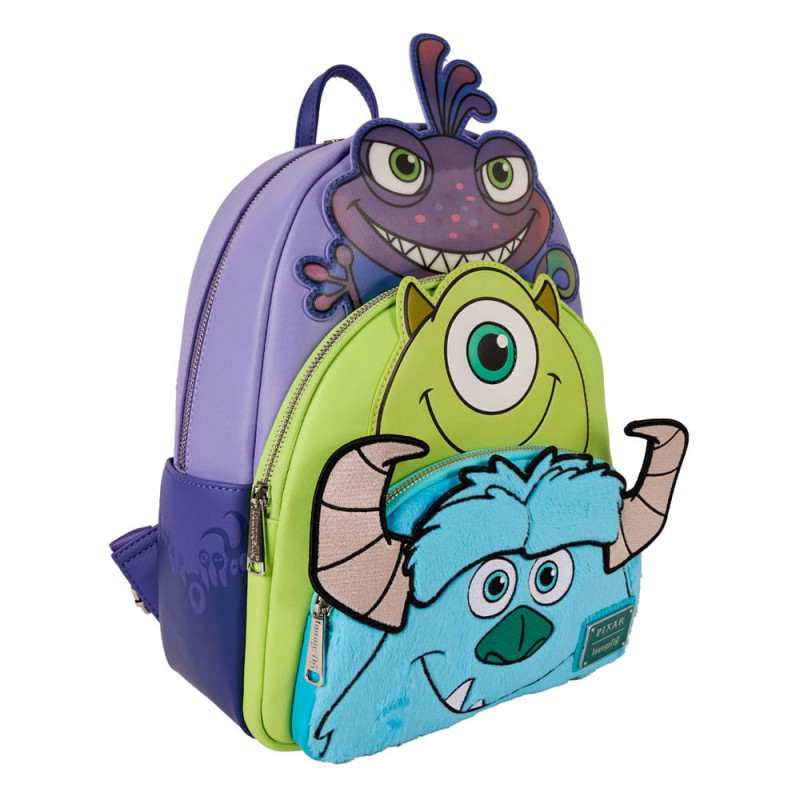Monsters, Inc. by Loungefly Mini Backpack Mike Sulley and Randall 1