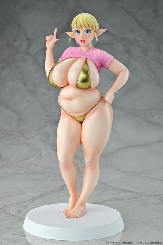 Plus-Sized Elf PVC Statue 1/7 Elfuda Gold Ver. 26 cm 1