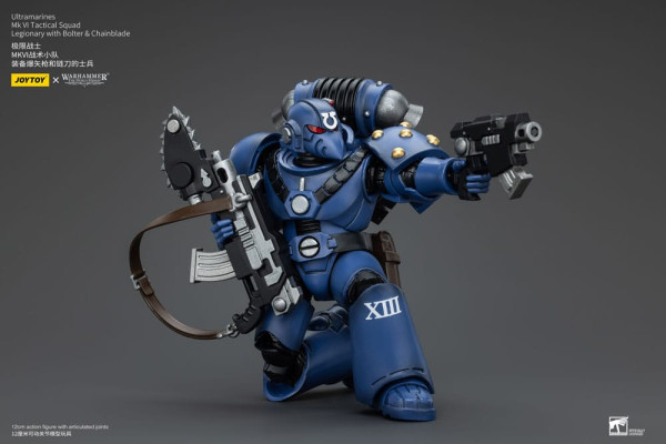 Warhammer The Horus Heresy Action Figure 1/18 Ultramarines MK VI Tactical Squad Legionary with Bolte 6