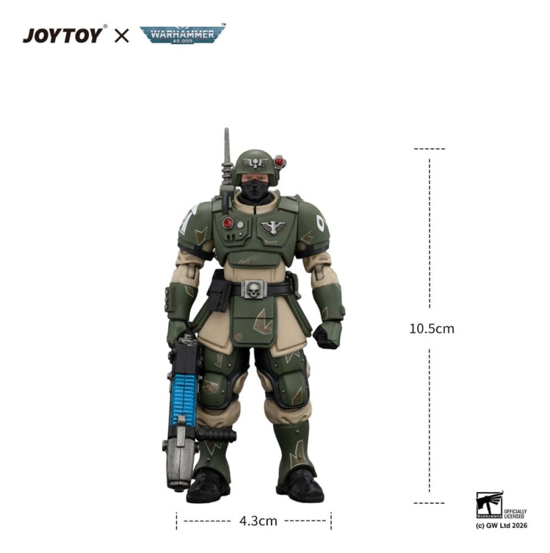 Warhammer Action Figure Astra Militarum Kasrkin 4 with Plasma Gun 5