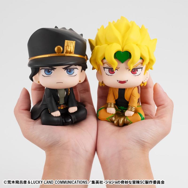 JoJo´s Bizarre Adventure Part 03: Stardust Crusaders Look Up PVC Statue Jotaro Kujo & Dio 11 cm (wit