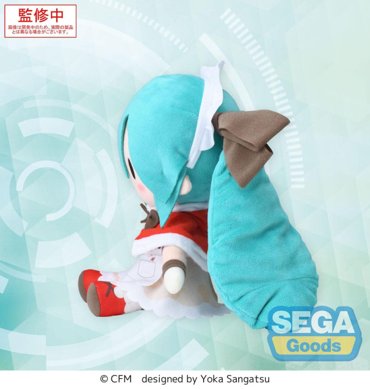 Character Vocal Series 01: Hatsune Miku Fuwa Petit Plush Figure Hatsune Miku Christmas 2025 M 22 cm 1