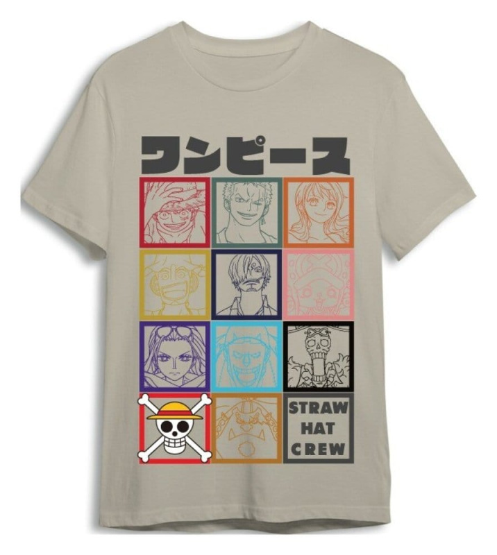 One Piece T-Shirt Straw Hat Crew Sand Size XXL 1