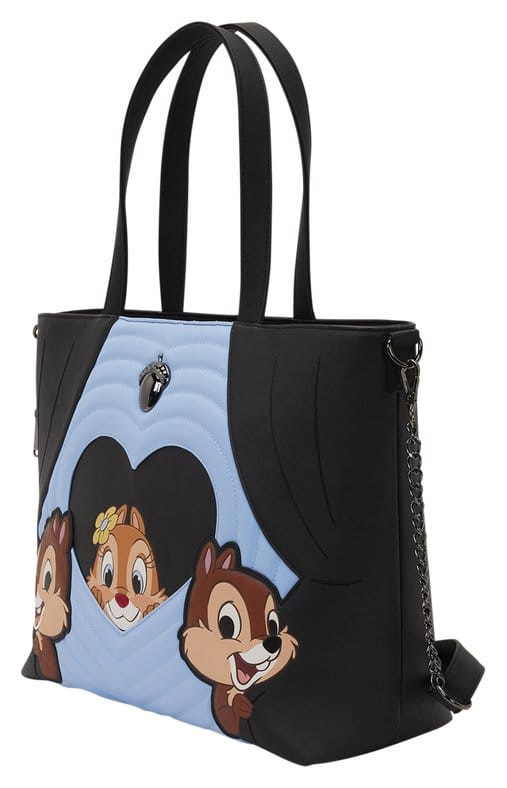 Chip 'n Dale: Rescue Rangers by Loungefly Tote Bag with Coin Purse Two Chips & a Miss 3