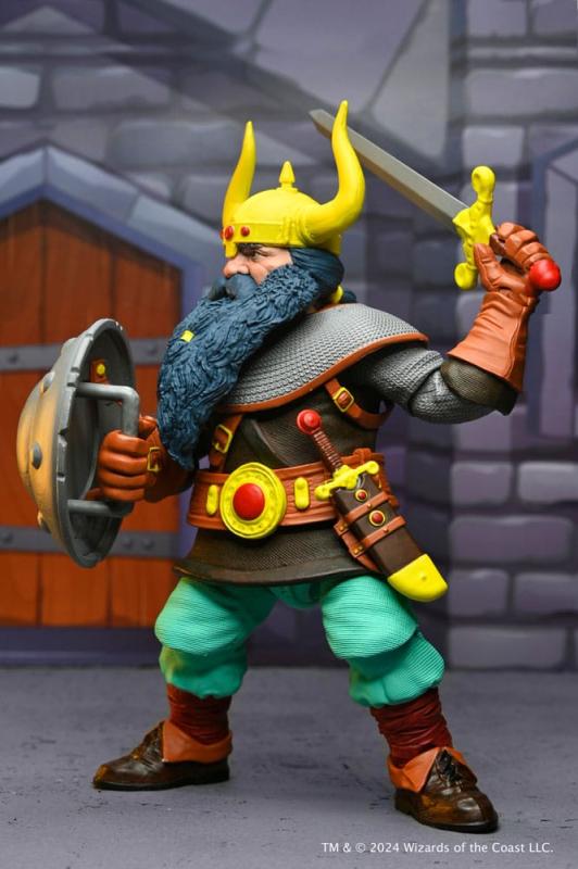 Dungeons and Dragons Scale Action Figure 50th Anniversary Elkhorn on Blister Card 18 cm