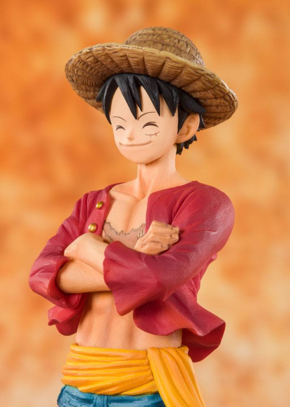 One Piece FiguartsZERO PVC Statue Straw Hat Luffy 14 cm 3