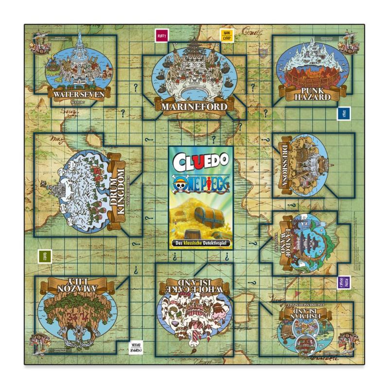 One Piece Board Game Clue *German Version*