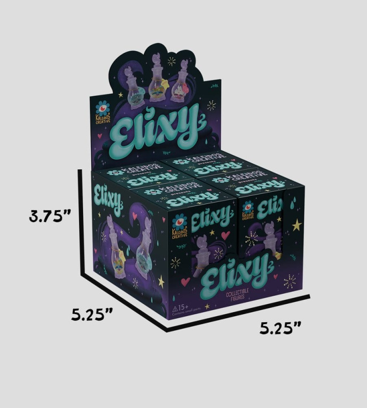 Elixy Mini Figures S1 8 cm Blind Box Display (4) 9