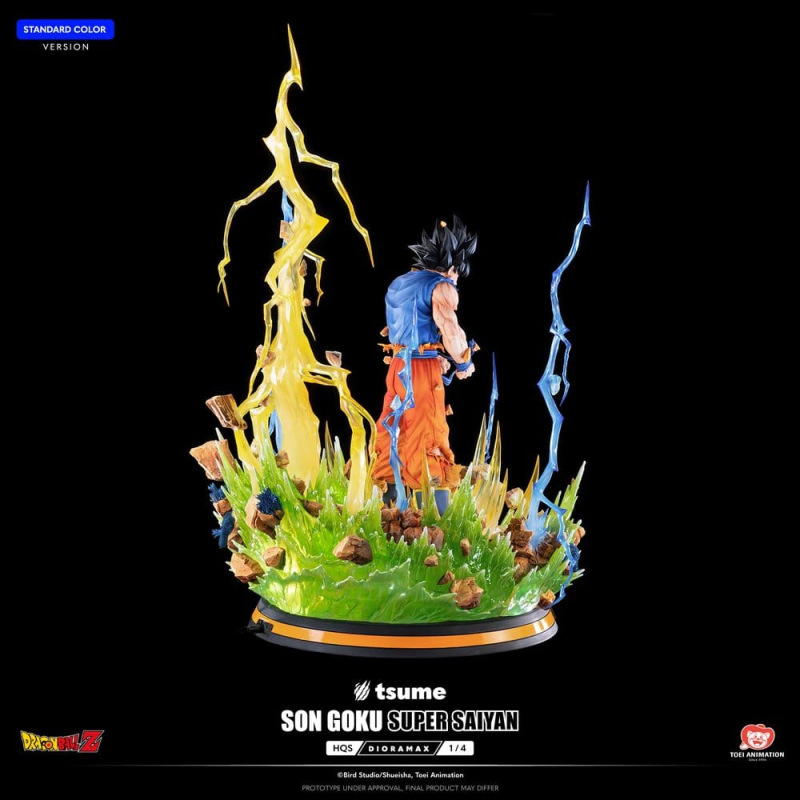 Dragon Ball Z HQS Dioramax Figure 1/4 Son Goku Super Saiyan 51 cm 9