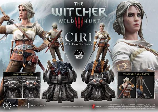 The Witcher 3: Wild Hunt Museum Masterline Statue 1/3 Wild Hunt Ciri Fiona Elen Riannon 81 cm 4