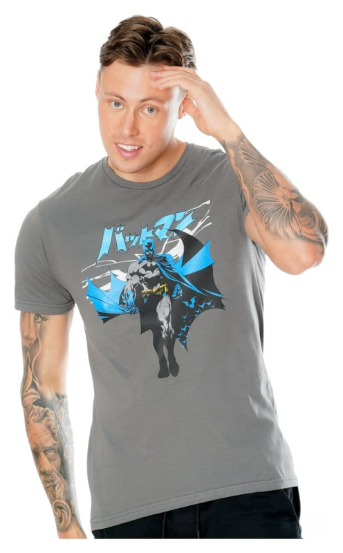 DC Comics T-Shirt Batman Manga Cape Size M 3