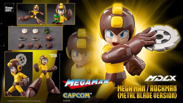 Mega Man MDLX Action Figure Mega Man / Rockman (Metal Blade Version) 10 cm 12