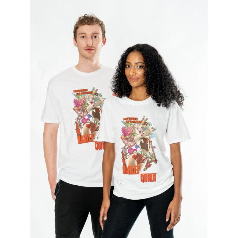 DC T-Shirt Harley Quinn Anime Mayhem Size M 1