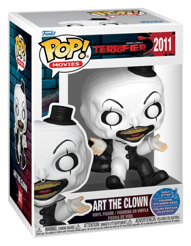 Terrifier POP! Movies Vinyl Figure Art the Clown (Horror Sitters) 9 cm 1