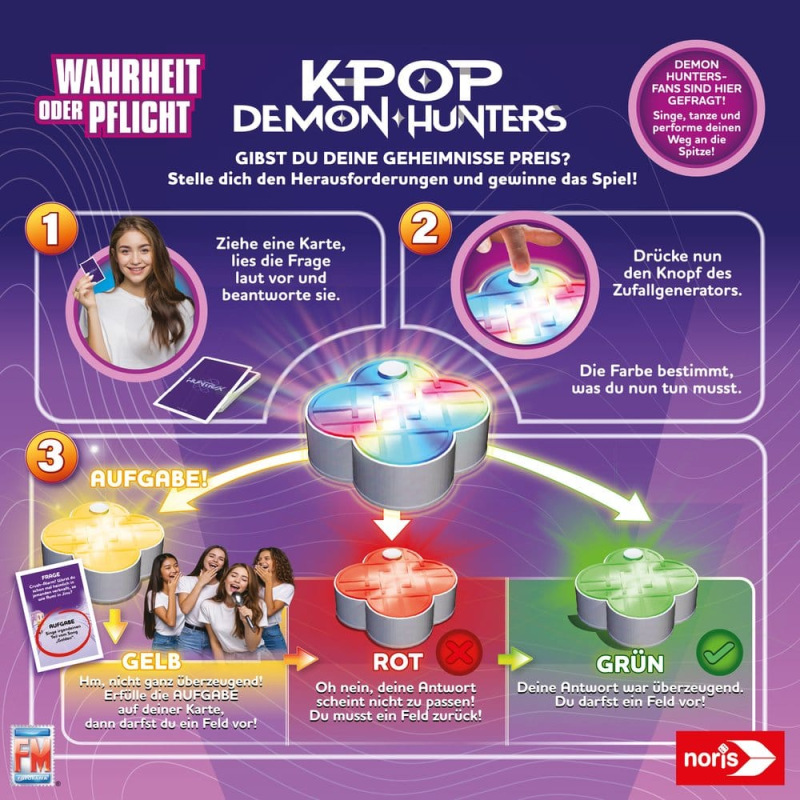 K-POP Demon Hunters Board Game *German Version* 1