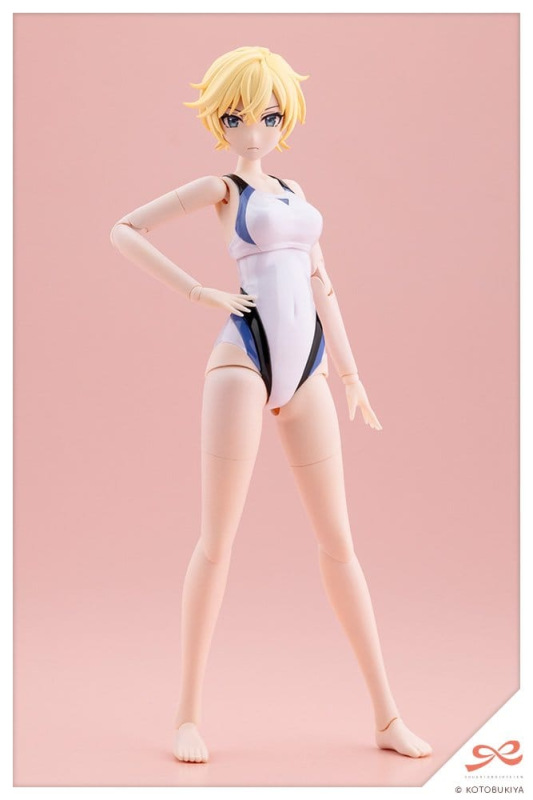 Sousaishojoteien Plastic Model 1/10 Rui Saotome Touou High School Competitive Swimsuit Dreaming Styl 4