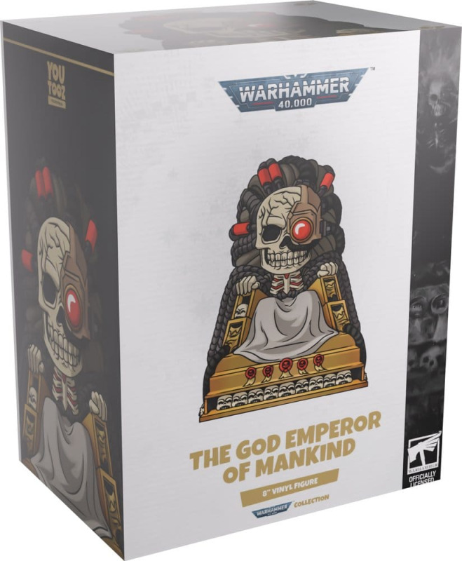 Warhammer 40.000: Space Marine 2 Vinyl Figure The God Emperor of Mankind 20 cm 3