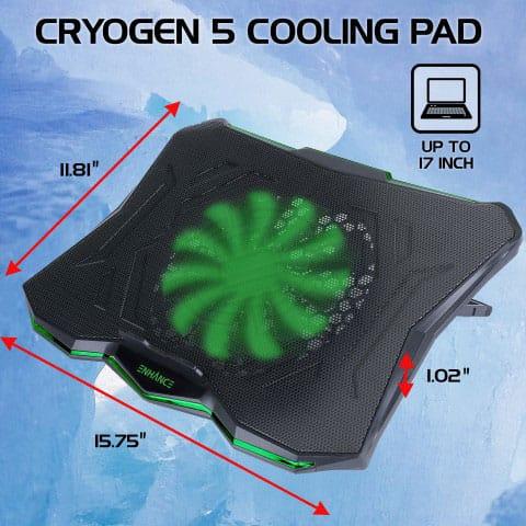 Enhance LED Cooling Stand Green 1