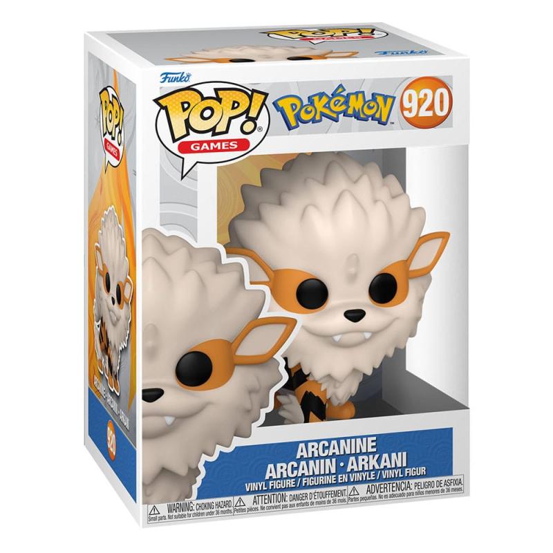 Pokemon POP! Games Vinyl Figure Arcanine (EMEA) 9 cm