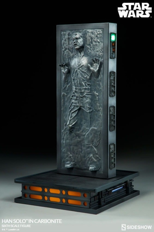 Star Wars 1/6 Action Figure Han Solo in Carbonite 38 cm 5