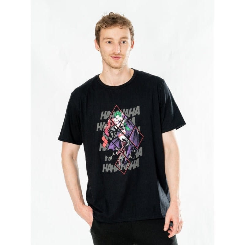 DC Comics T-Shirt Harley Quinn Joker Diamond Size XL 2