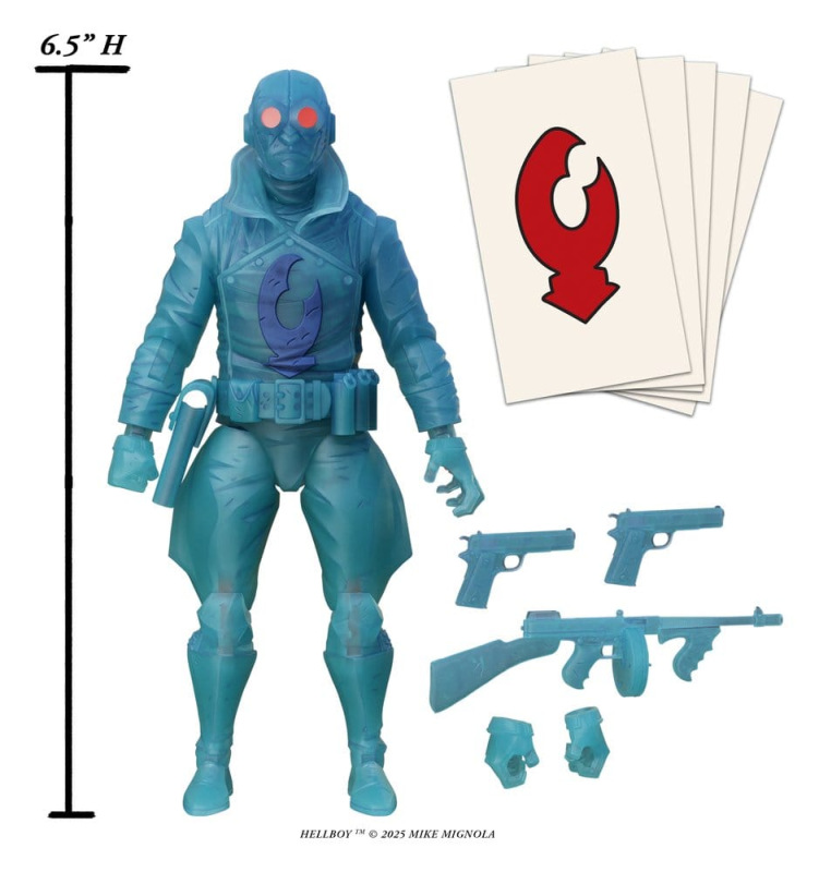 Lobster Johnson 1/12 Action Figure The Ghost of Lobster Johnson (Limited Edition) heo exclusive 17 c 8