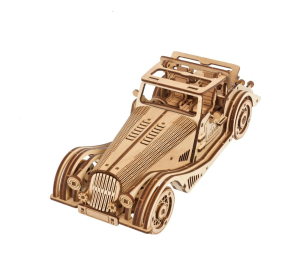 Ugears 3D Wooden Puzzle Sports Car Rapid Mouse 4