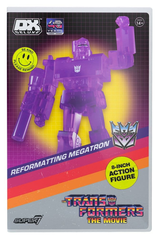 Transformers Deluxe Action Figure Wave 02 Reformatting Megatron (VHS, The Movie) 1