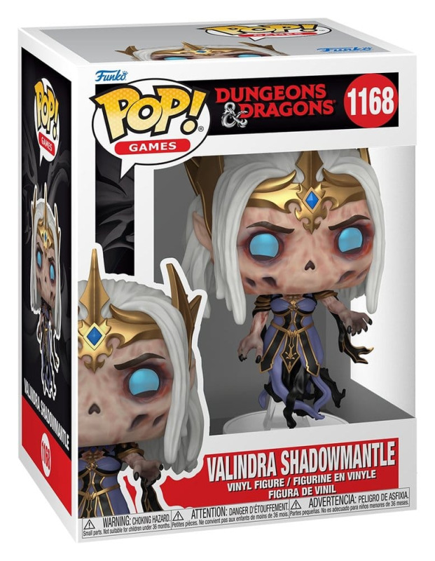 Dungeons & Dragons POP! Games Vinyl Figure Valindra Shadowmantle 9 cm 1