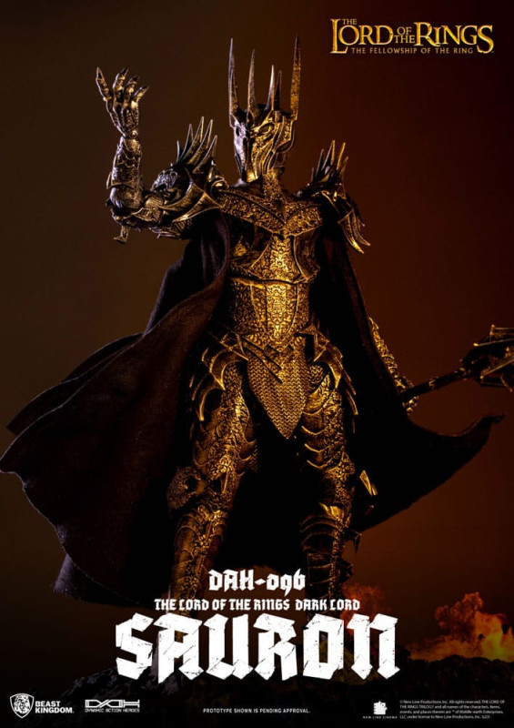Lord of the Rings Dynamic 8ction Heroes Action Figure 1/9 Sauron 29 cm 6