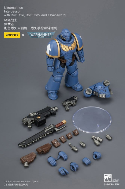 Warhammer 40,000 Action Figure Ultramarines Intercessor 12 cm 7