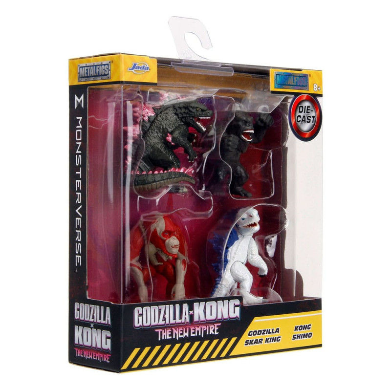 Godzilla Nano Metalfigs Diecast Mini Figures 4-Pack Wave 1 4 cm 5
