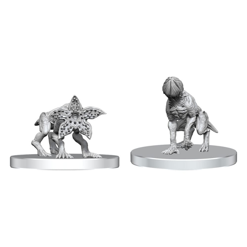 Stranger Things Unpainted Miniatures Demodogs