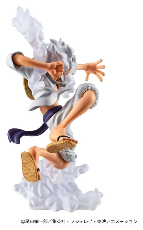 One Piece Wallstar PVC Figure Monkey D. Luffy Gear Fifth 10 cm 3