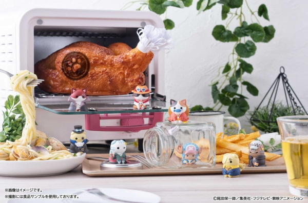 One Piece Mega Cat Project Mini Figures NyanPieceNyan! I'm gonna be king of Paw-rates!! Blind Box As 9
