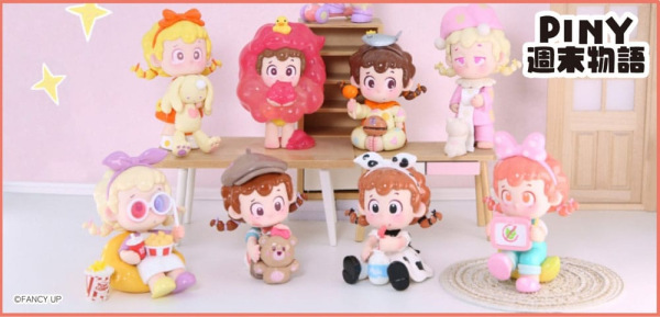 Original Character Trading Figures Piny Weekend Mini-Theater 11 cm Assortment (8)