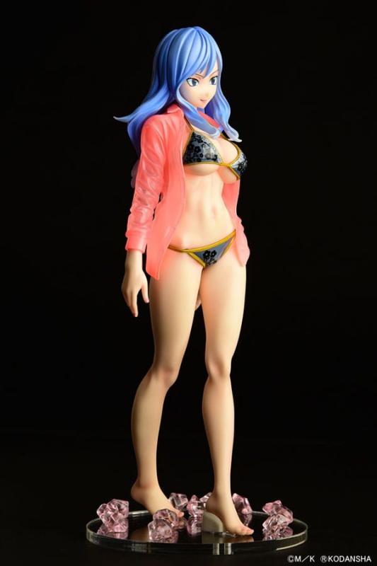 Fairy Tail Statue 1/6 Jubia Lokser Gravure_Stylesee-through wet shirt Black Bikini!! 25 cm