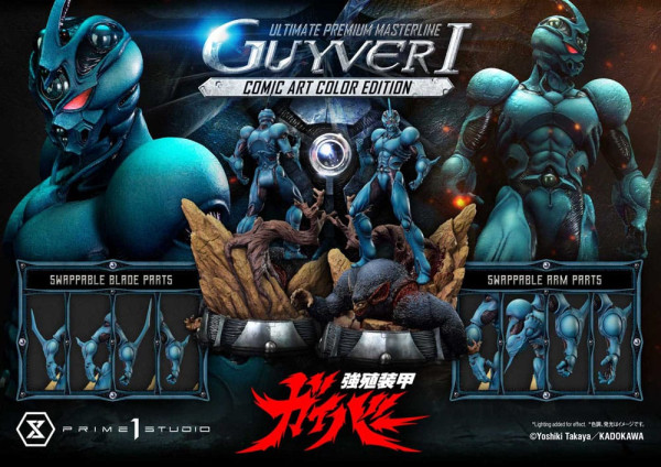 Guyver - The Bioboosted Armor Ultimate Premium Masterline Series Statue 1/4 Guyver I Comic Art Color 6