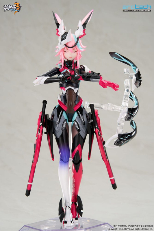 Honkai Impact 3rd Arctech Posable Series Action Figures 1/8 Sakura Yae Darkbolt Jonin Neon Shade Ver 9