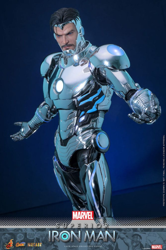 Marvel Comic Diecast Masterpiece Action Figure 1/6 Superior Iron Man 32 cm 12
