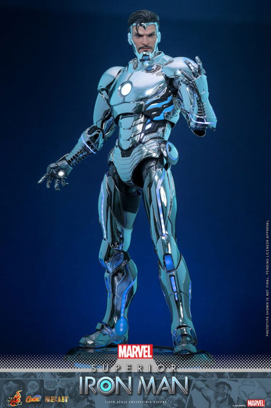 Marvel Comic Diecast Masterpiece Action Figure 1/6 Superior Iron Man 32 cm 8