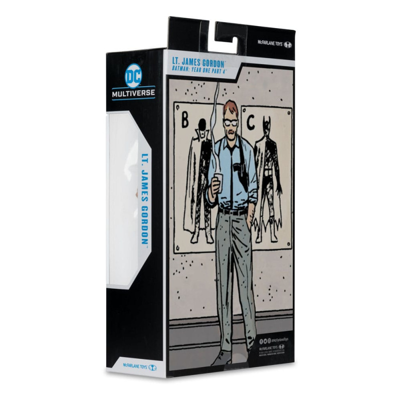 Batman Year One (Part 4) DC Multiverse Action Figure Lt. James Gordon (Gold Label) 18 cm 8