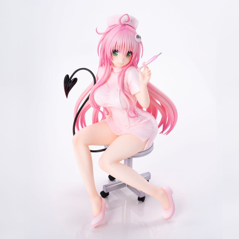 To Love-Ru Darkness Statue PVC Lara Satalin Deviluke Nurse Cos 26 cm 6