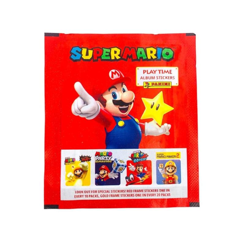Super Mario Play Time Sticker Collection Display (36)