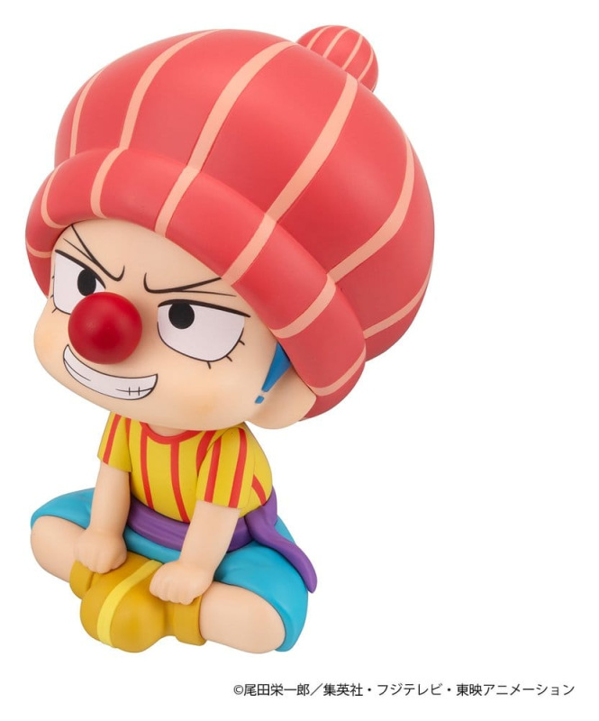 One Piece Look Up PVC Figure Buggy Childhood Ver. 11 cm 3
