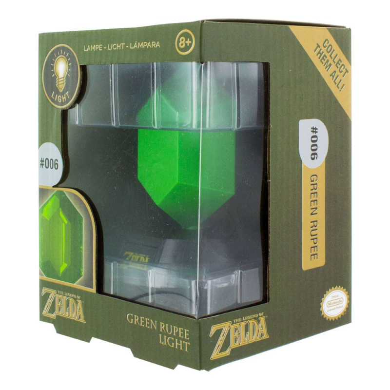 Legend of Zelda 3D Light Green Rupee 10 cm 1
