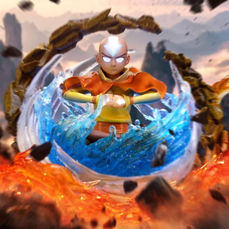 Avatar: The Last Airbender Art Scale Statue 1/10 Aang 21 cm 5